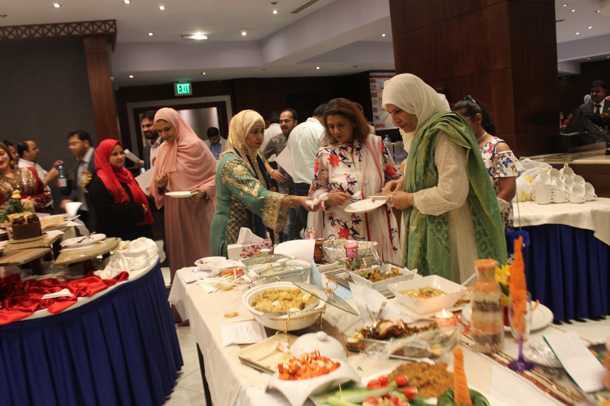 A view of  Zaiqa-e-Aligarh 2019 programme.