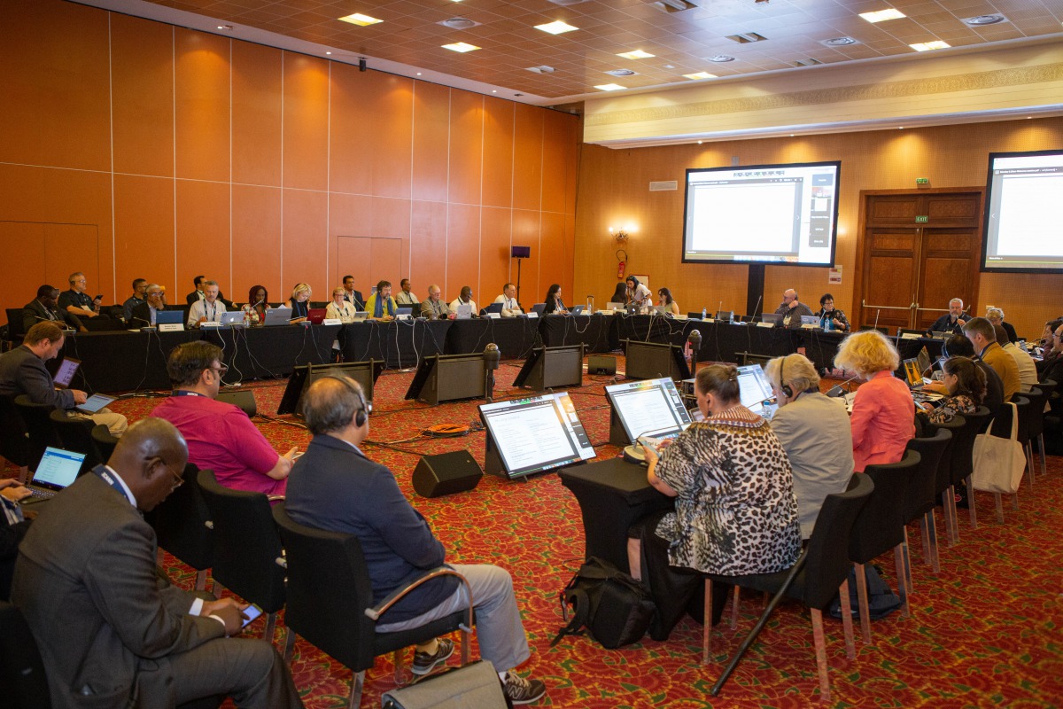 A view of the meeting during ICANN65 Policy Forum.