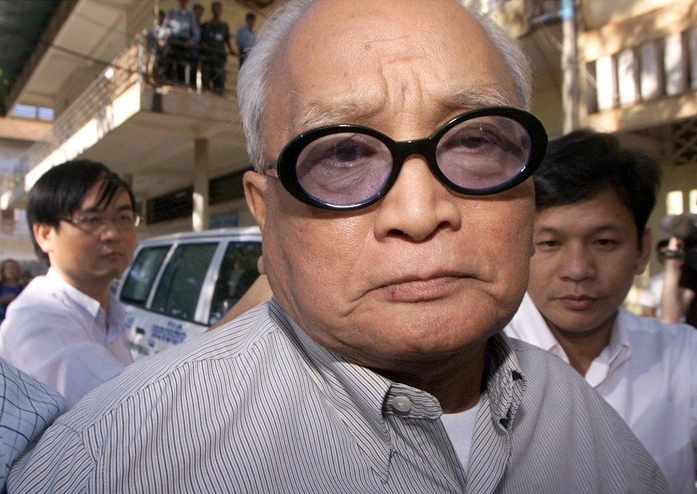 FILE PHOTO: The Khmer Rouge's most senior surviving leader, 