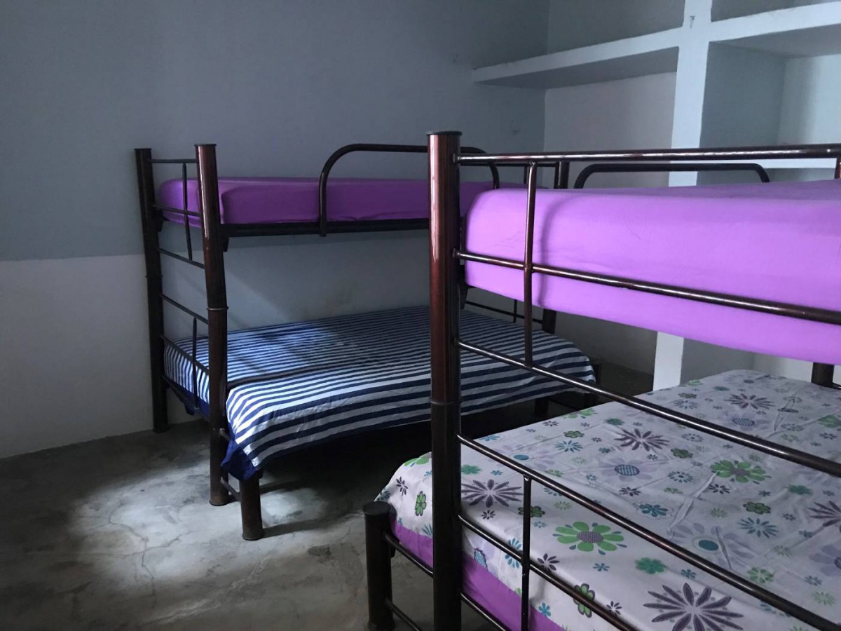 Empty bunk beds sit in a shelter for victims of human trafficking in Tapachula, Mexico, March, 26, 2019. Thomson Reuters Foundation / Christine Murray