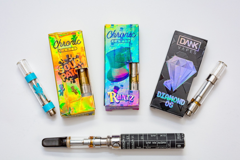 This image courtesy of the New York State Department of Health shows electronic cigarettes and vaping products. AFP/New York State Department of Health/ Mike Wren