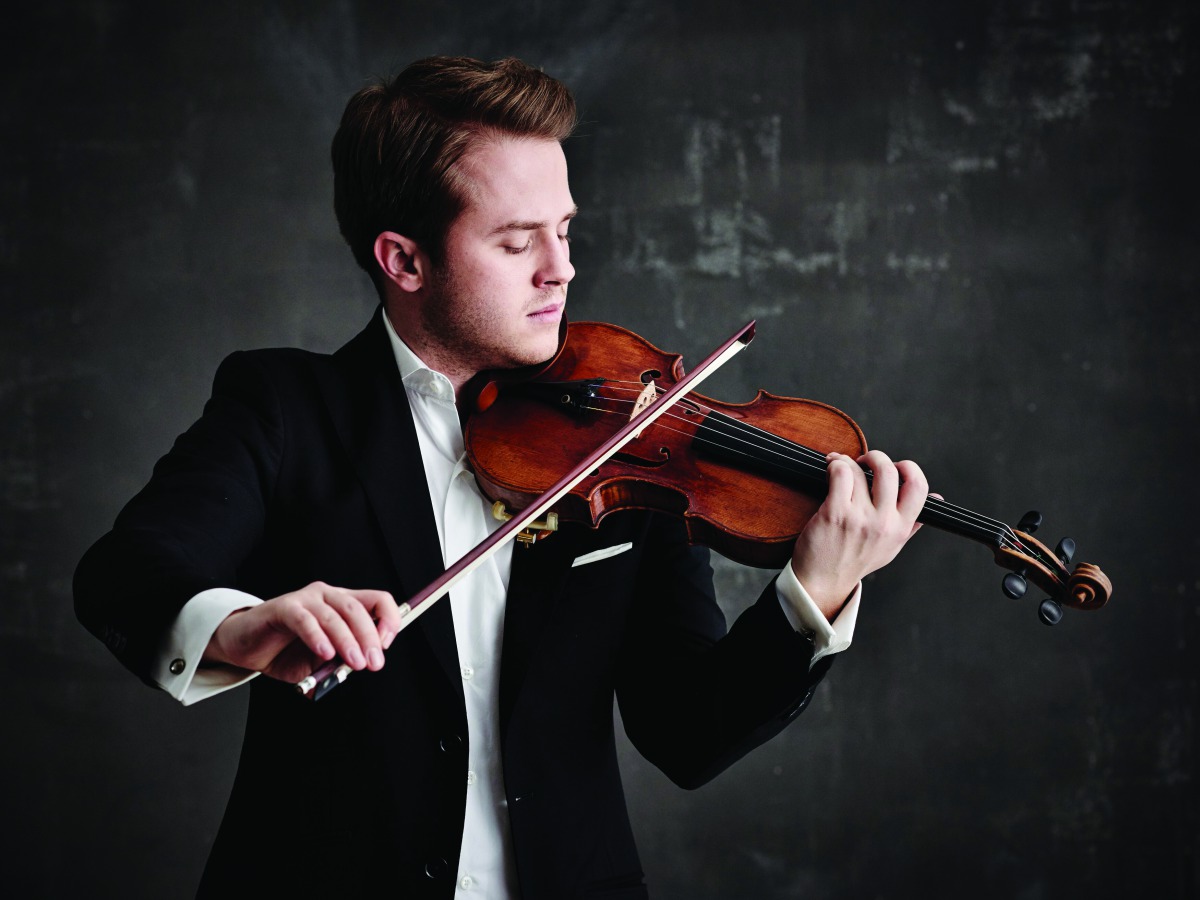 German violinist Tobias Feldmann 