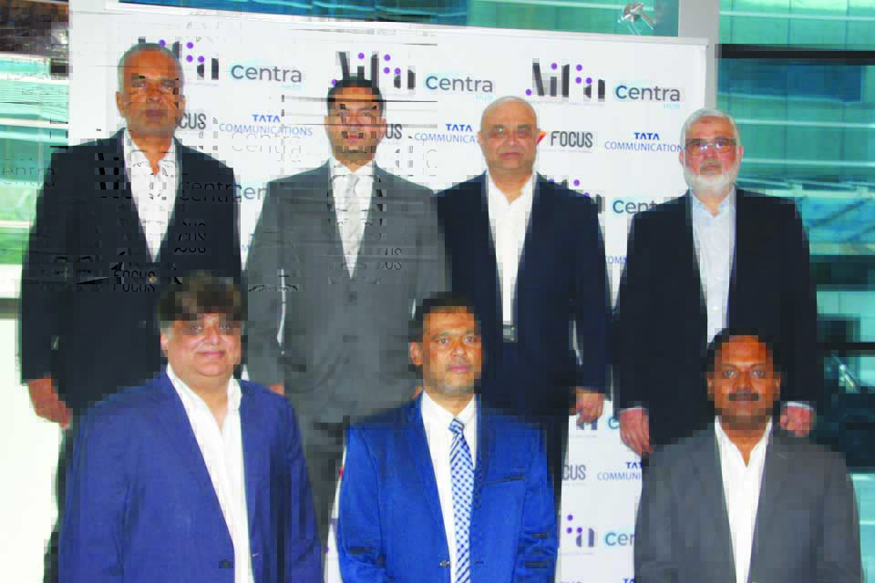 Focus Softnet officials during the launch of AIFA – AI enabled ERP solutions. 