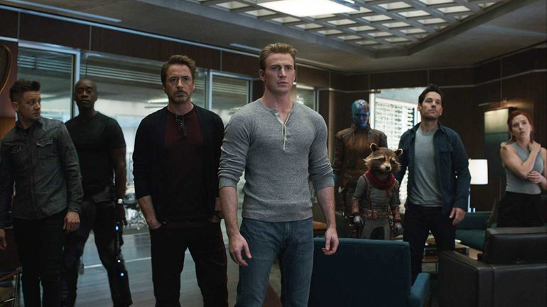 Still from the movie Avengers: Endgame

