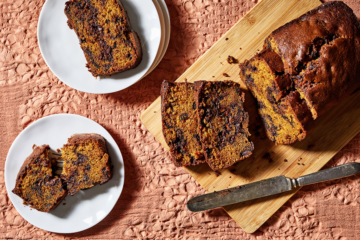  Intensely Chocolatey Pumpkin Bread. Photo by Stacy Zarin Goldberg for The Washington Post. 