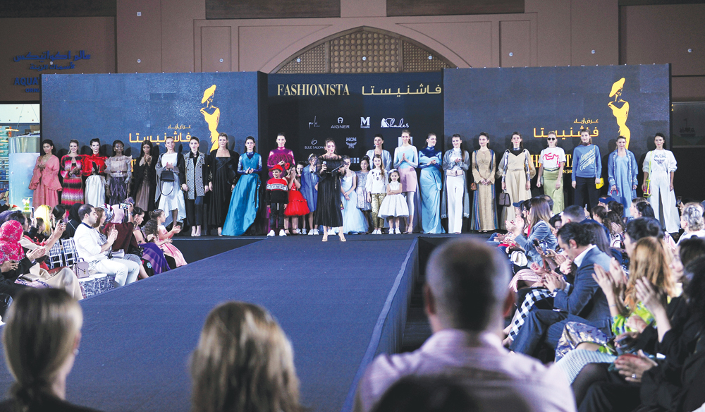 Fashionista Fashion Show, featuring top brands and latest trends for women and children, at the 29 La Croisette, Porto Arabia, The Pearl-Qatar, on Friday evening. Pic: Salim Matramkot/The Peninsula