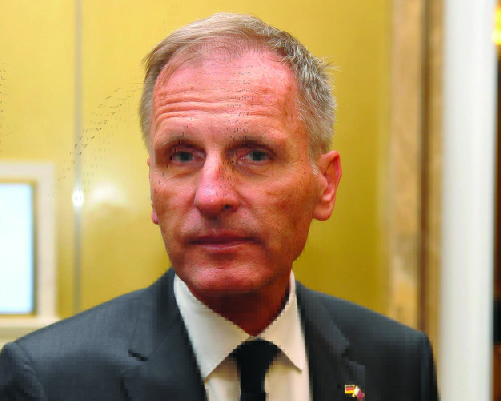 Germany’s Ambassador to Qatar, H E Hans-Udo Muzel
