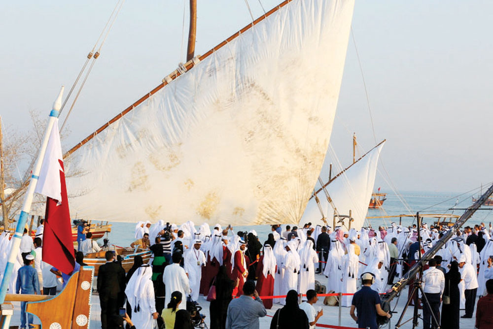 The Ninth Katara Traditional Dhow Festival has been witnessing huge turnout since its opening on December 3.