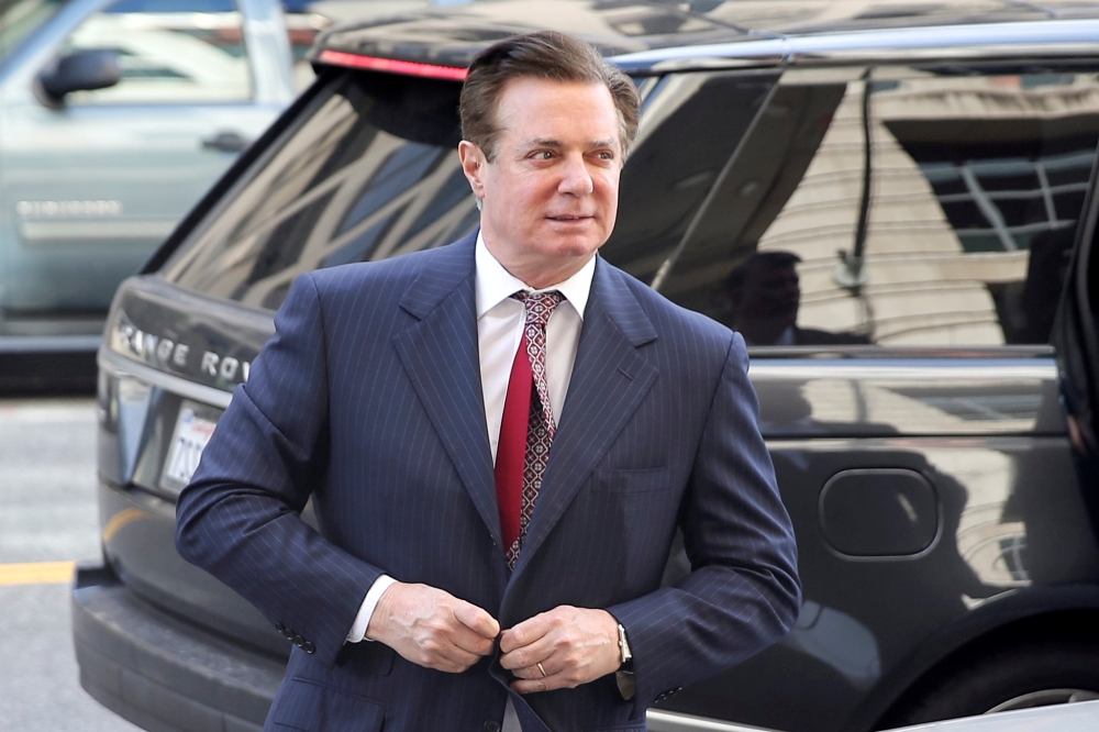 Paul Manafort arrives for arraignment on a third superseding indictment against him by Special Counsel Robert Mueller at US District Court in Washington, June 15, 2018. Reuters / Jonathan Ernst