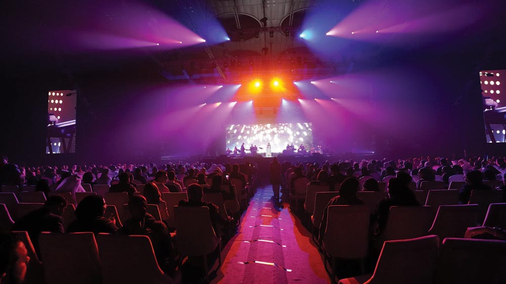 Hundreds attended the exclusive concert of one of Lebanon’s bestselling female music artiste, Elissa, at Doha Exhibition and Convention Center on December 20.