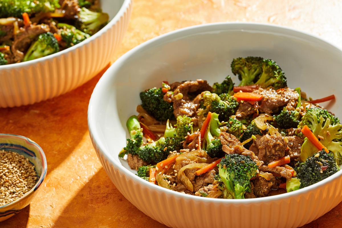 Beef and Broccoli Stir-Fry. Photo by Tom McCorkle for The Washington Post.
