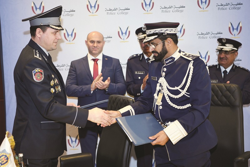 Officials during the signing ceremony of the Letter of Intent.