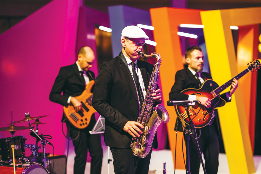 Musicians perform during the 'Shop Qatar' festivities. The fourth edition of 'Shop Qatar' will conclude this week.  