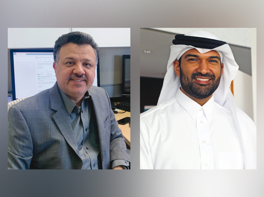 Dr Naser Elkum (left) and Dr Khalid Fakhro