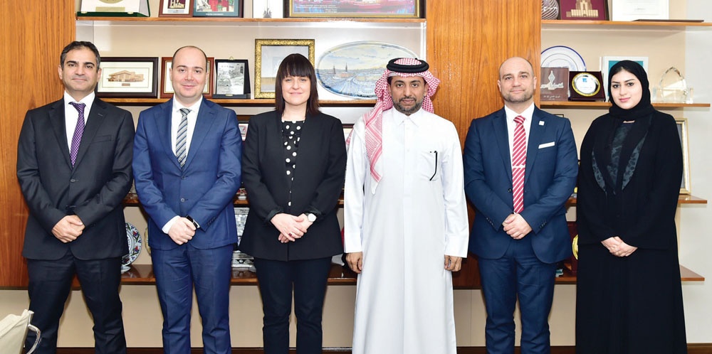 QU and UNODC officials during the workshop on “The Role of Universities in Achieving the Sustainable Development Goals” yesterday.