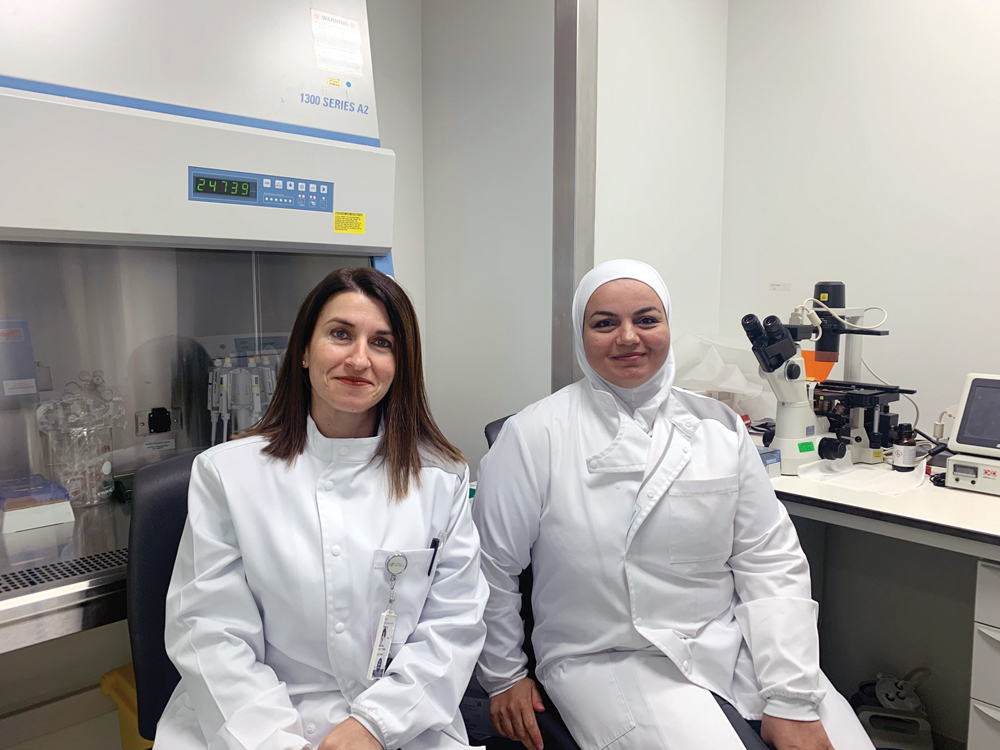 Dr. Annalisa Terranegra and Dr. Souhaila Al Khodor