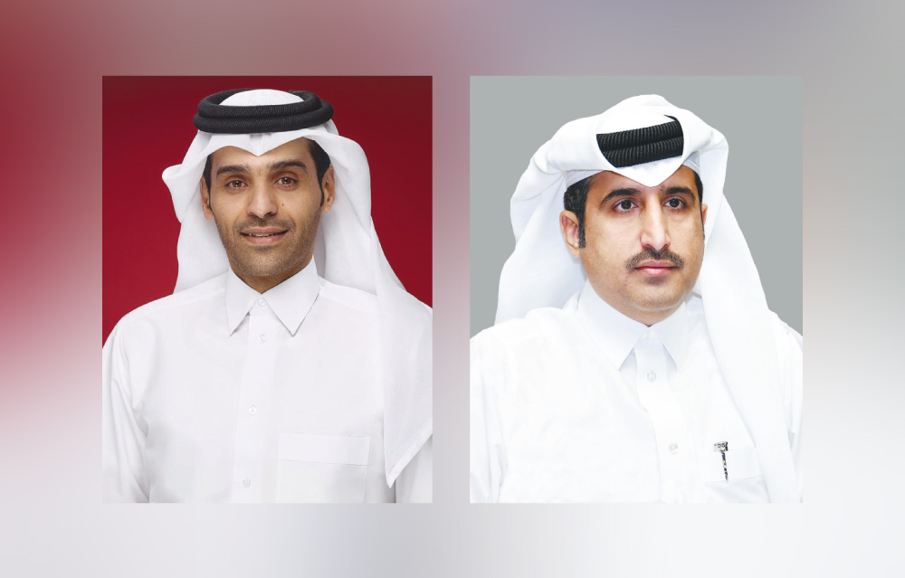 (L) Sheikh Mohamed bin Abdulla Al Thani, Saleh bin Hamad Al Sharqi
