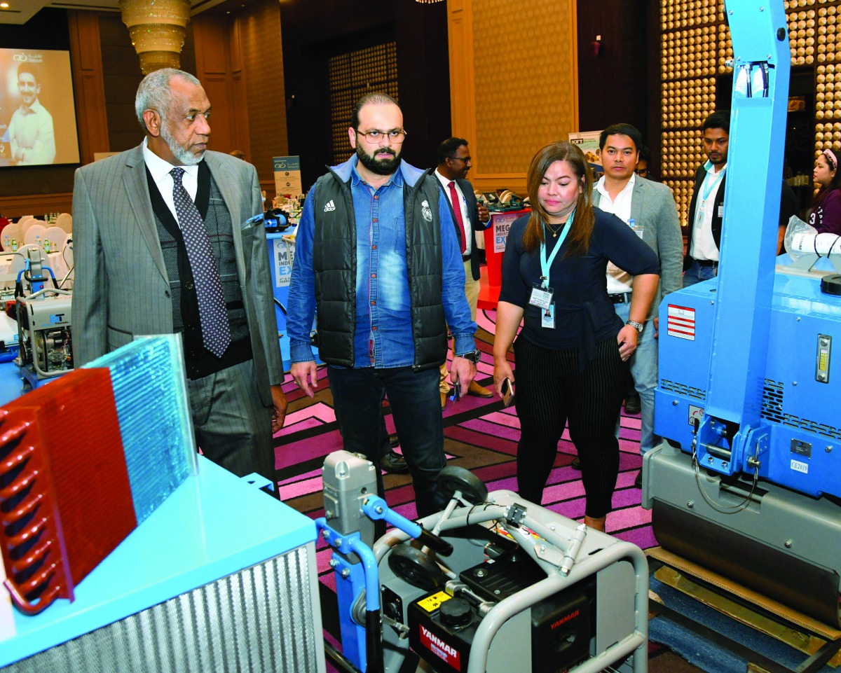 Visitors during the annual Mega Industrial Expo 2020.