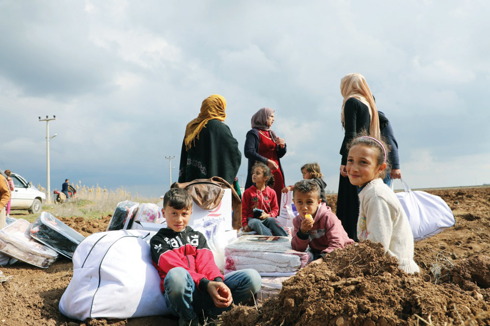 The campaign came within the framework of moral and humanitarian duty in response to the worsening humanitarian situation.