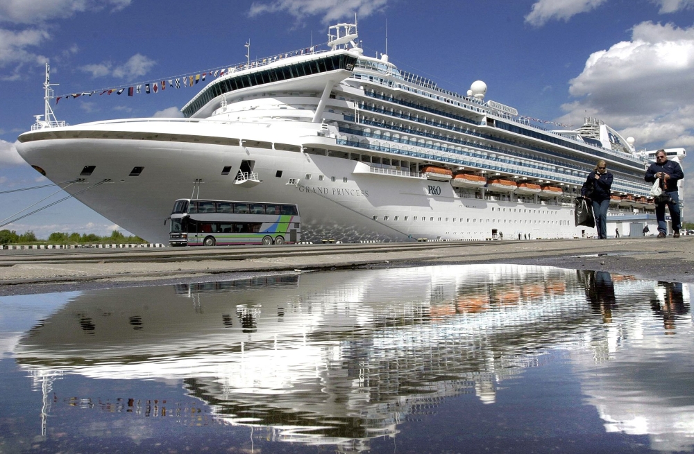 (FILES) In this file photo one of the biggest world cruise liners in the world, P&O's 