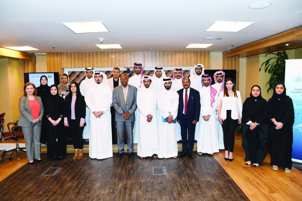 The participants at the workshop.
