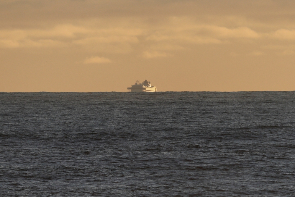 The Grand Princess cruise ship carrying passengers who have tested positive for coronavirus is seen in the Pacific Ocean outside San Francisco, California, U.S. March 7, 2020.Reuters/Stephen Lam 