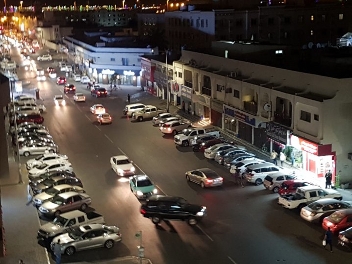 File picture of Matar Qadeem road clicked by Abdul Basit / The Peninsula
