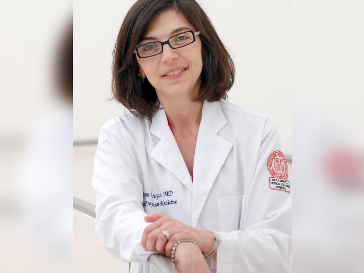 Dr. Thurayya Arayssi, professor of clinical medicine and senior associate dean for medical education and continuing professional development.
