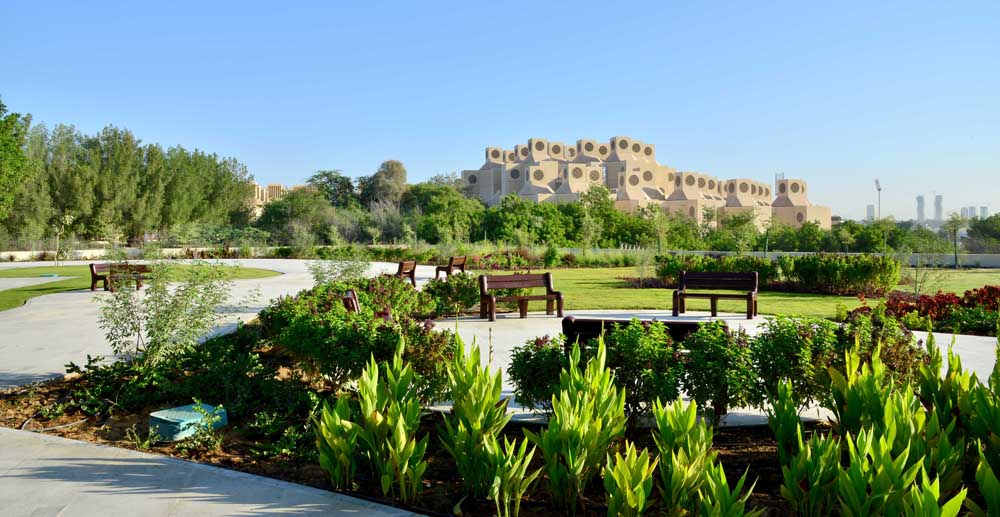 A file photo of Qatar University building.