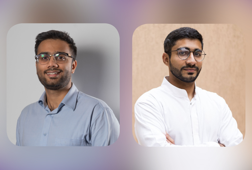 Osaama Shehzad (L), Haroon Yasin