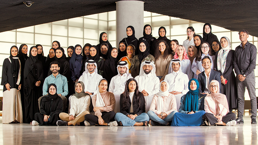 Members of the NU-Q Class of 2020.