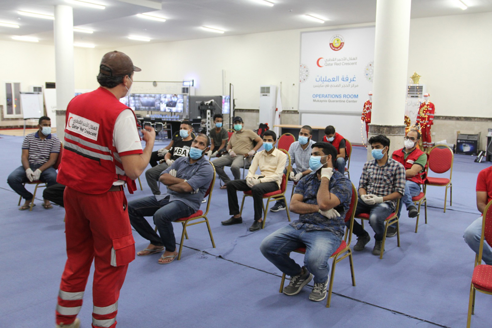 QRCS Manages Mekaines Quarantine Facility Up To Highest Standards The Peninsula Qatar