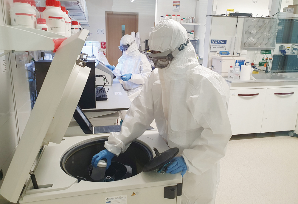 A project led by Qatar Environment and Energy Research Institute is monitoring the municipal wastewater for the novel coronavirus.