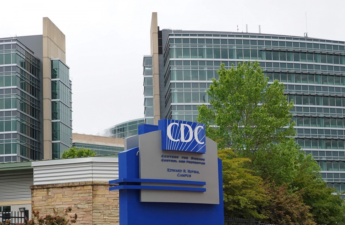 (FILES) In this file photo taken on April 24, 2020, shows the Centers for Disease Control (CDC) headquarters in Atlanta, Georgia. / AFP / Tami Chappell
