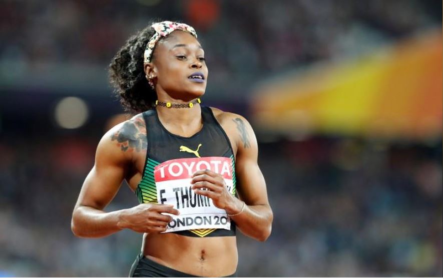 Elaine Thompson of Jamaica. (REUTERS/Lucy Nicholson/File Photo)