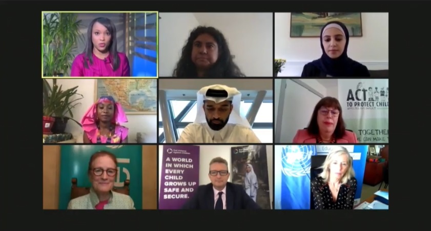 Participants during a virtual panel discussion on promoting effective policy choices and public action during coronavirus pandemic.