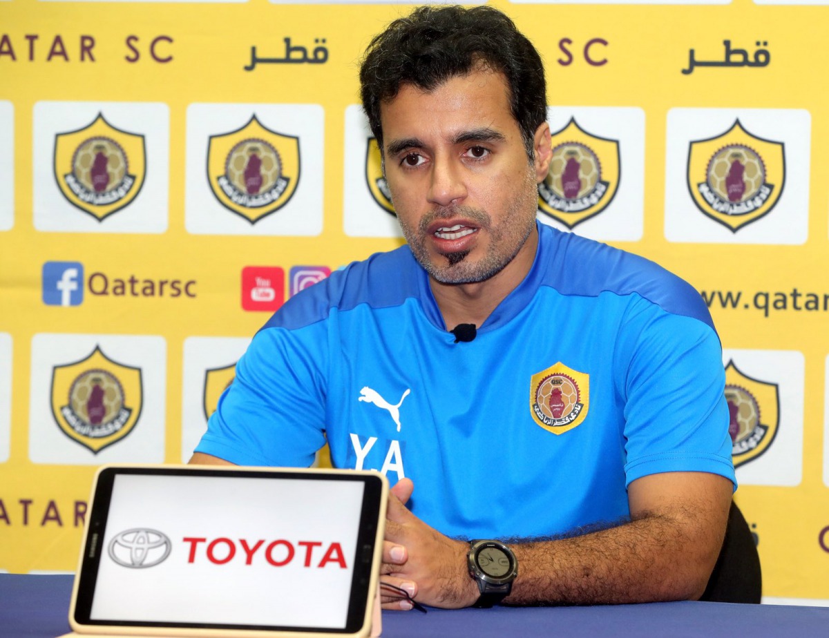 Qatar SC coach Younis Ali