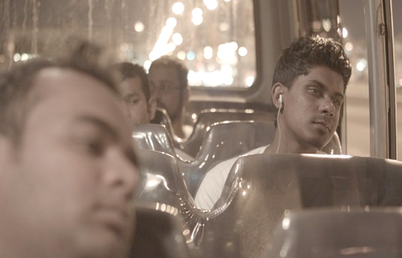 A still from the film Light Sounds written and directed by Karem Kamel.