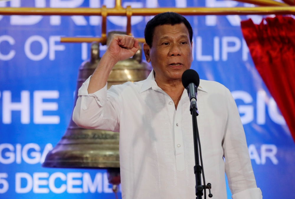 File photo of President Rodrigo Duterte. REUTERS/Erik De Castro/File Photo