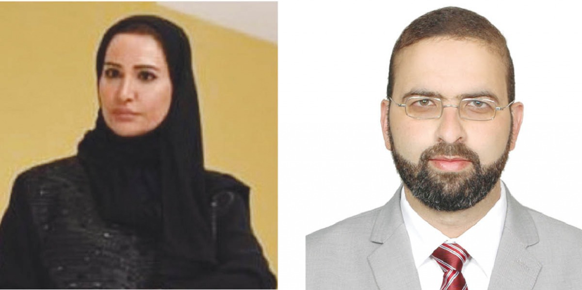 Head of HMC's Rheumatology Division, Dr. Samar Al Emadi (left) and Associate Rheumatology Consultant,  Dr. Omar Alsaed