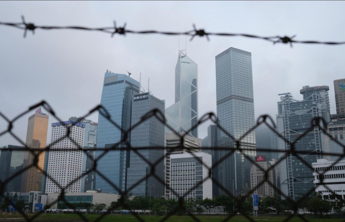 A general view of skyline buildings in Hong Kong, China May 28, 2020. REUTERS/Tyrone Siu
