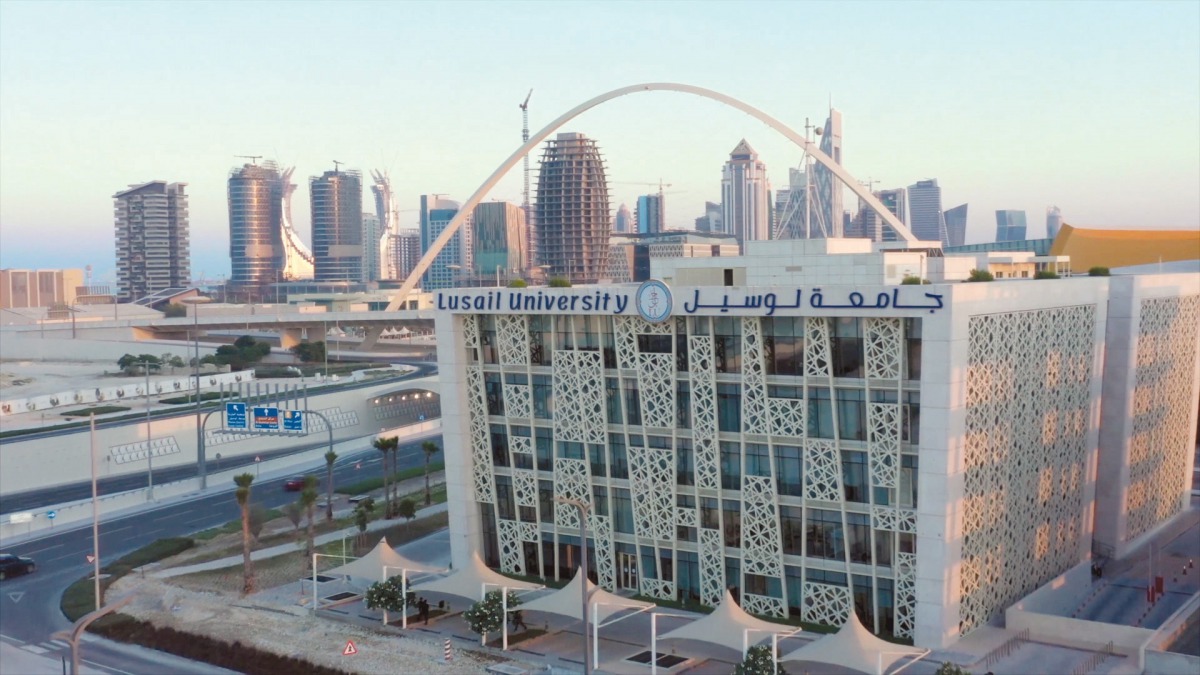 Lusail University building.