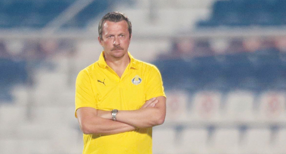 Al Gharafa coach Slavisa Jukanovic