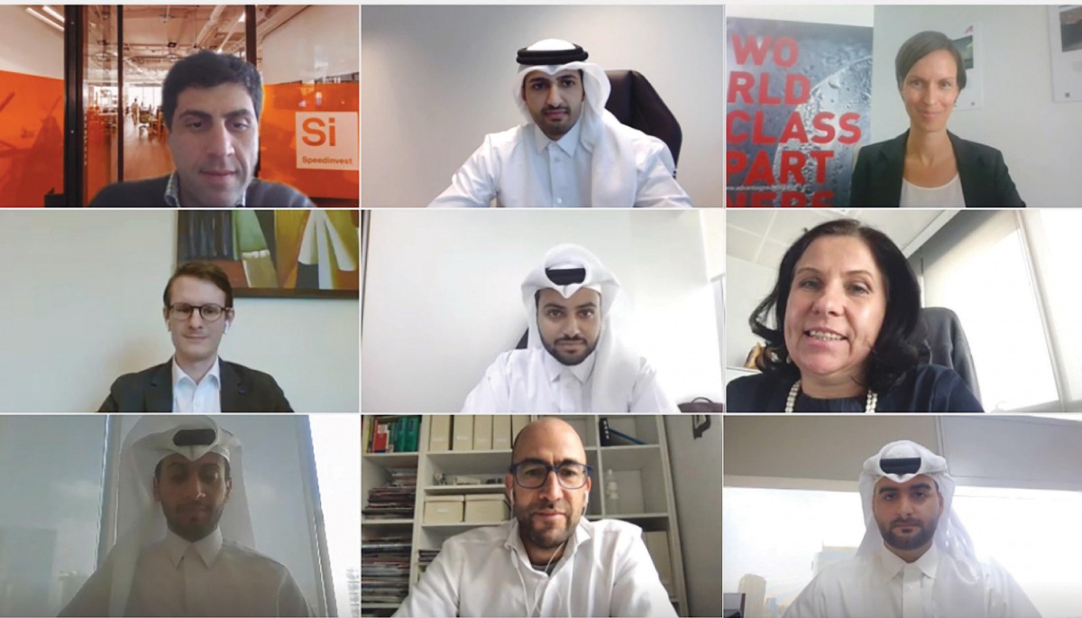 Participants during the webinar co-hosted by IPA Qatar and Advantage Austria recently. 