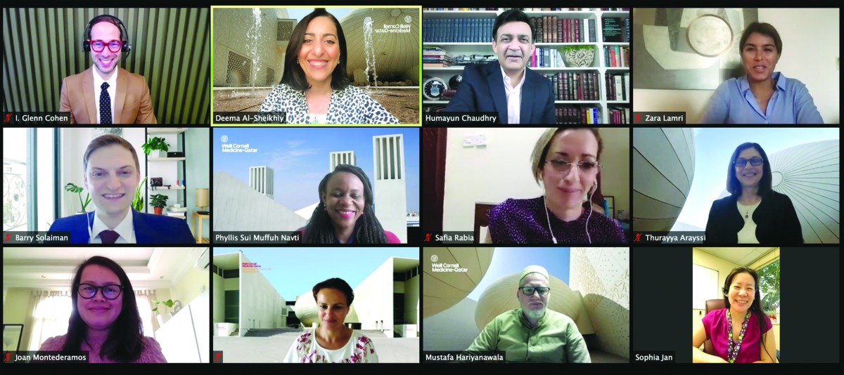 Healthcare professionals and legal experts participated in WCM-Q’s Intersection of Law and Medicine event to discuss the legal implications of the boom in telemedicine sparked by the COVID-19 pandemic.