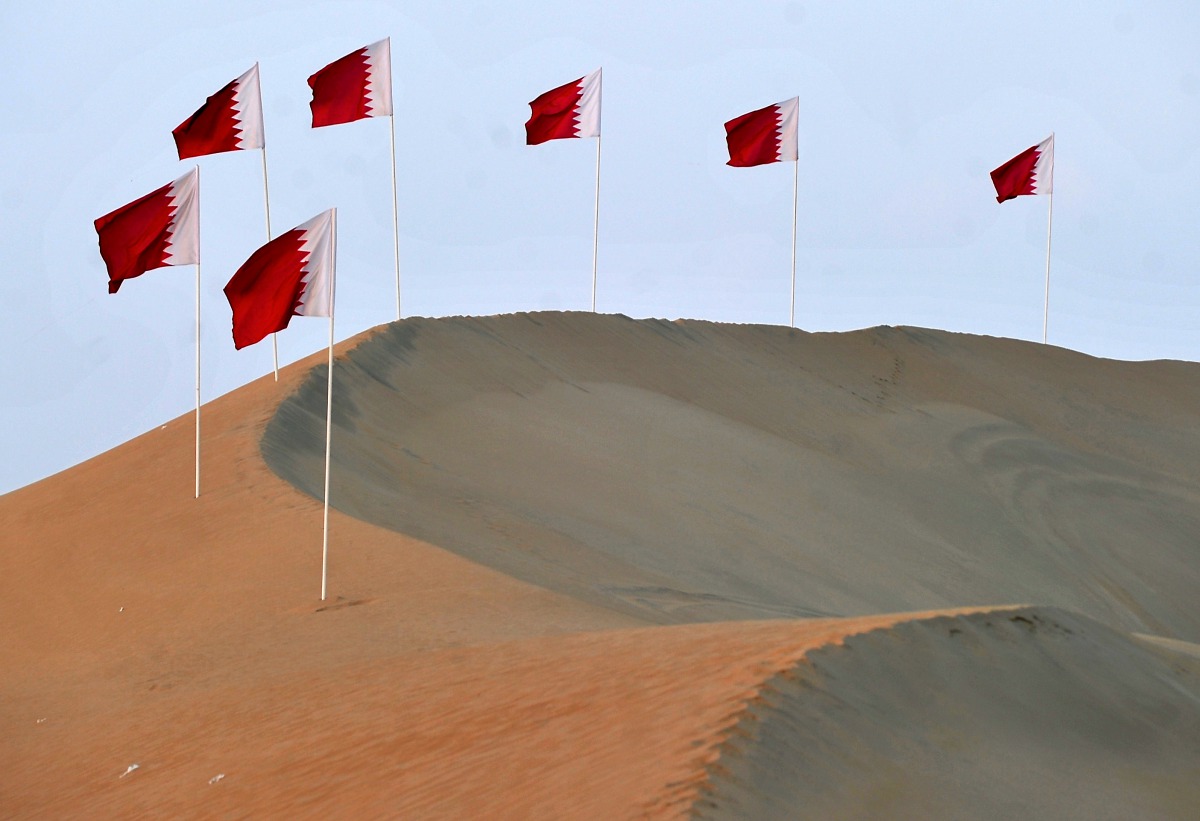 Pic: Sealine adorned with Qatar flag 