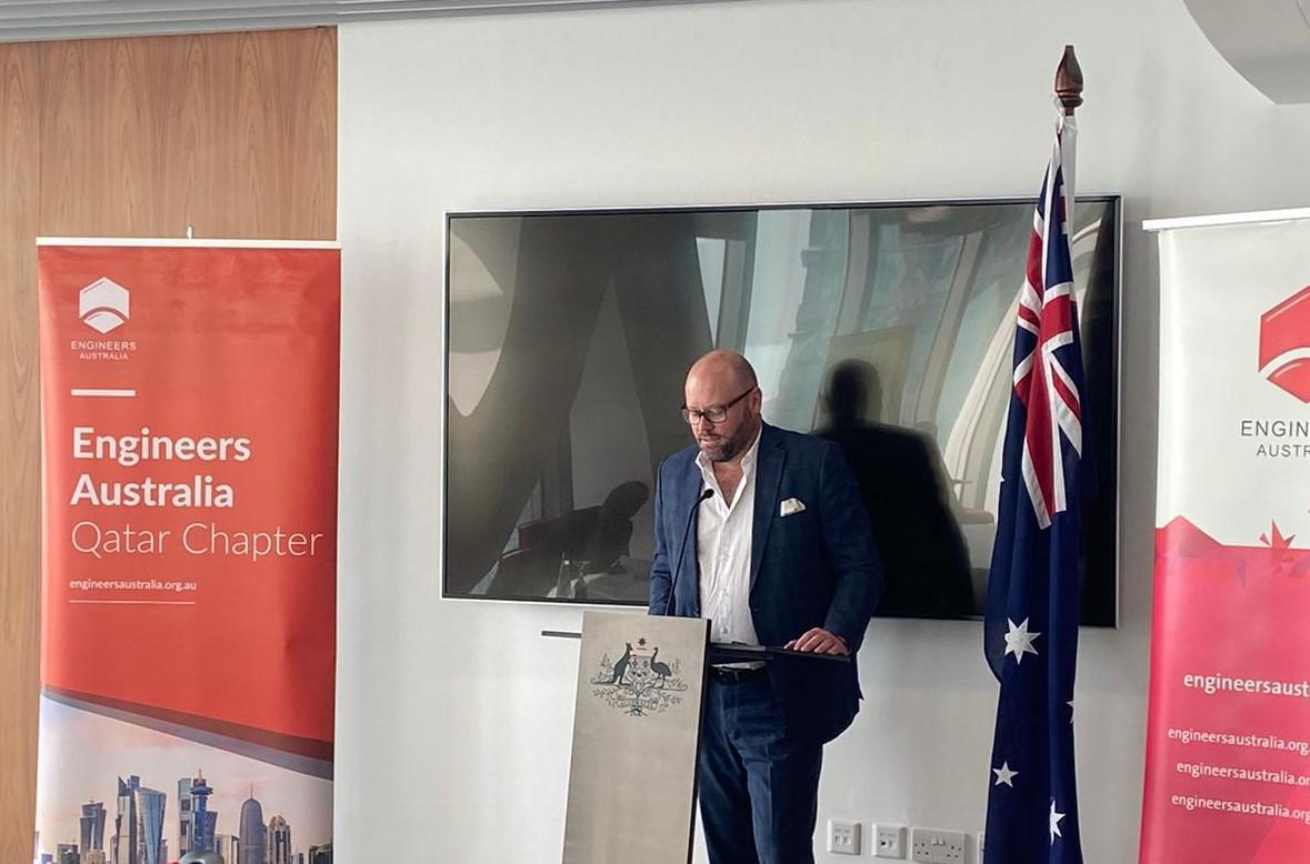 Australian Ambassador to Qatar Jonathan Muir