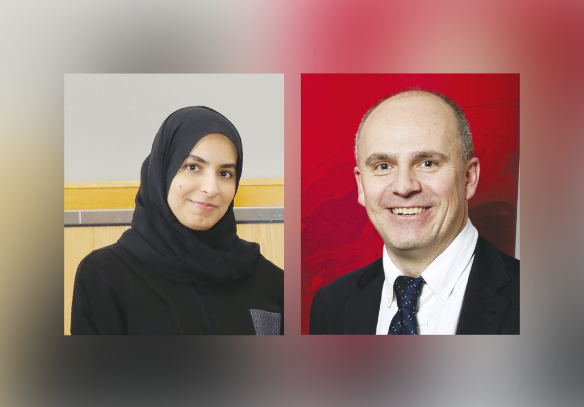 Dr. Luluwah Al Fagih (left) and Professor Jean-Christophe Nebel