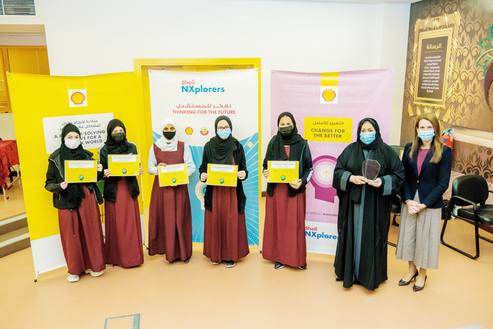 Winners of the Shell’s 2020 NXplorers awards.