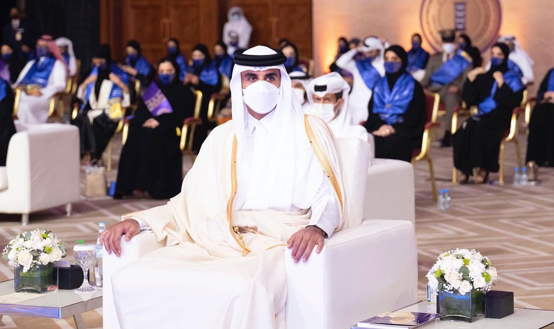 Pic: Screenshot from Qatar Television